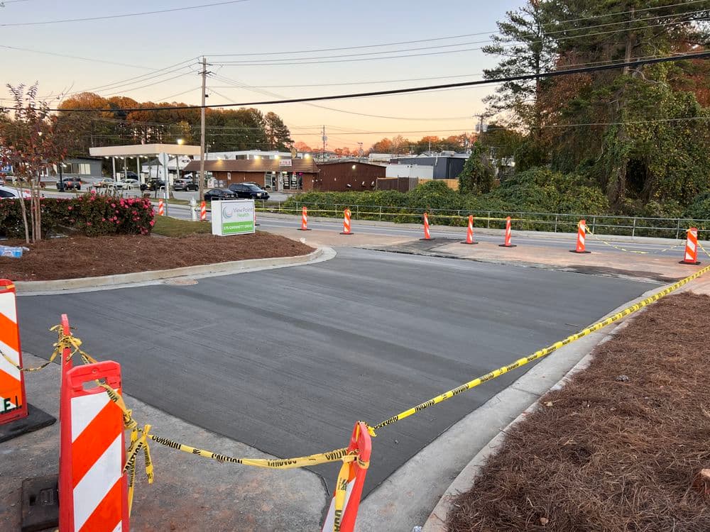 Enhanced Concrete Entrance at Stone Mountain St image