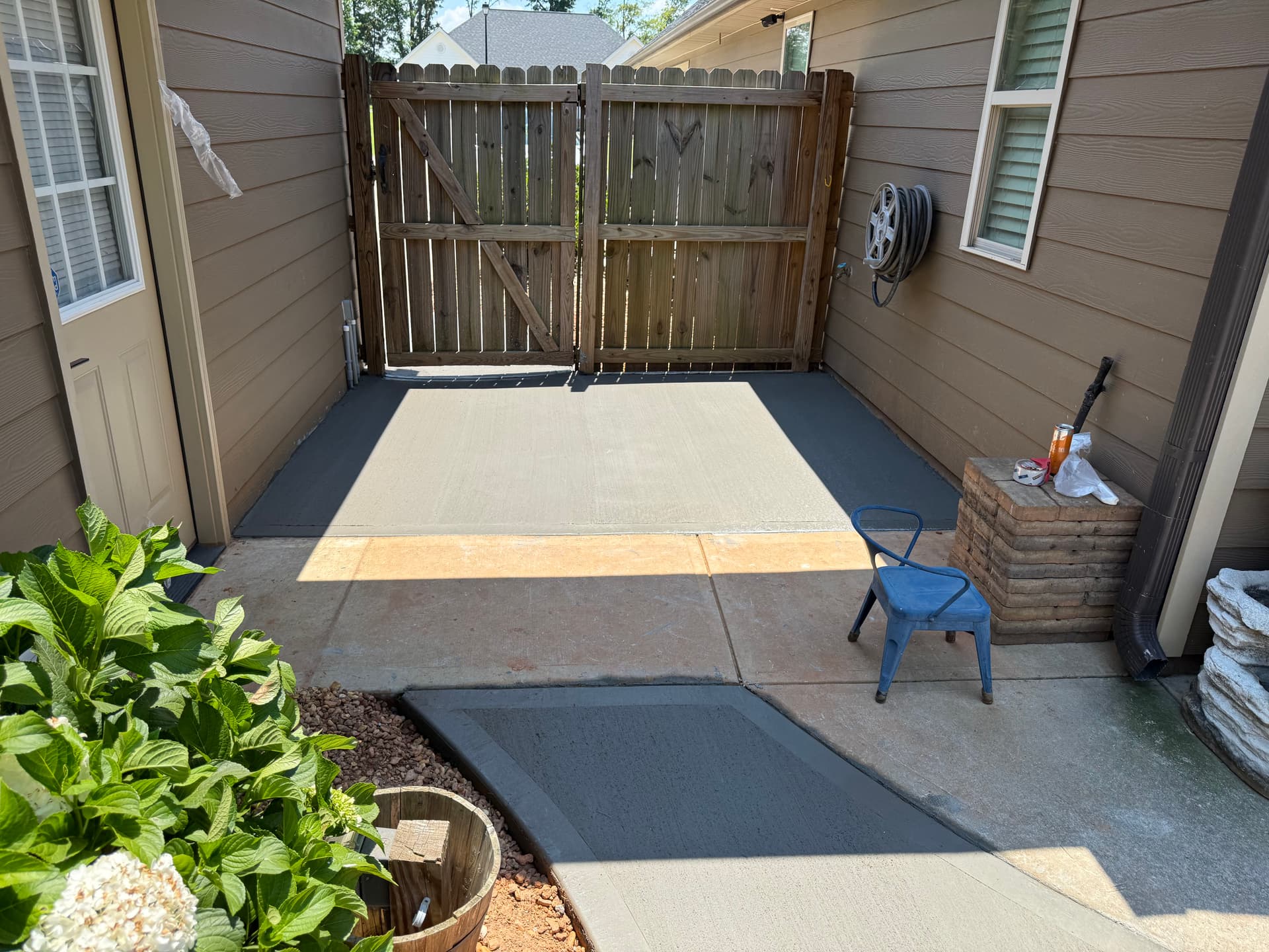 Gallery photos for Stunning Concrete Patio Transformation in Winder: Image #1