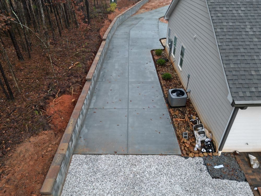 New Driveway Installation in Athens GA image